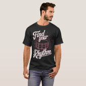 Find Your Rhythm Snare T-shirt (Voorkant volledig)