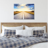 Find Your Way op Gespannen Canvas Print (Insitu (Slaapkamer))