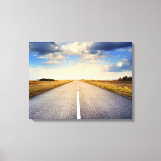 Find Your Way op Gespannen Canvas Print (Voorkant)