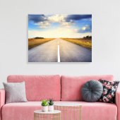 Find Your Way op Gespannen Canvas Print (Insitu (Woonkamer))