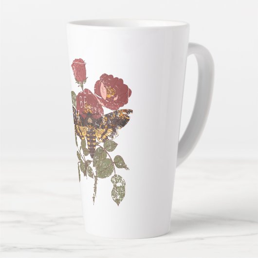 find yourself and be that self motivation latte mok (Rechterhoek)