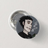 FindChaos - Gaki Ronde Button 3,2 Cm (Voorkant /achterkant)