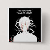 FindChaos - Tangled Vierkante Button 5,1 Cm (Voorkant)