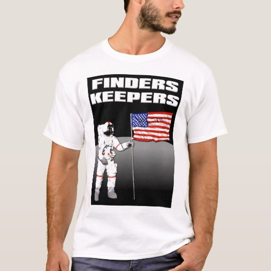 Finders Keepers Maan Fun T-shirt (Voorkant)