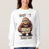 Finding Bigfoot Sasquatch Selfie Black Trui (Voorkant)