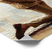 Finding Faith, Digital Christian Art, Jesus Savior Poster (Hoek)