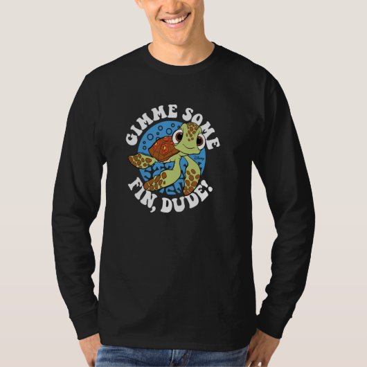 Finding Nemo - Gimme Some Fin, Dude! T-shirt (Voorkant)