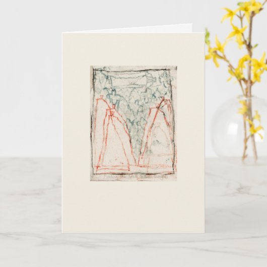 Finding the space between thoughts kaart (Gele Bloem)