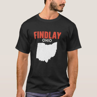 FINDLAY Ohio USA State America Travel Ohioan T-shirt