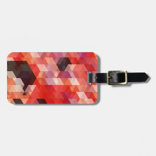 Fine Abstract Cool Cute Girly Retro Mode Bagagelabel