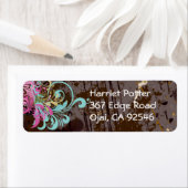 Fine Abstract Cool Cute Girly Retro Mode Etiket (Insitu)