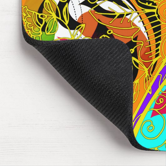 Fine Abstract Cool Cute Girly Retro Mode Muismat (Hoek)