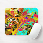 Fine Abstract Cool Cute Girly Retro Mode Muismat (Met muis)