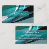 Fine Abstract Cool Cute Girly Retro Mode Visitekaartje (Voorkant / Achterkant)