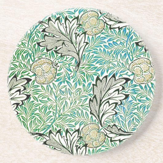 Fine Apple  William Morris Wallpaper Zandsteen Onderzetter (Voorkant)