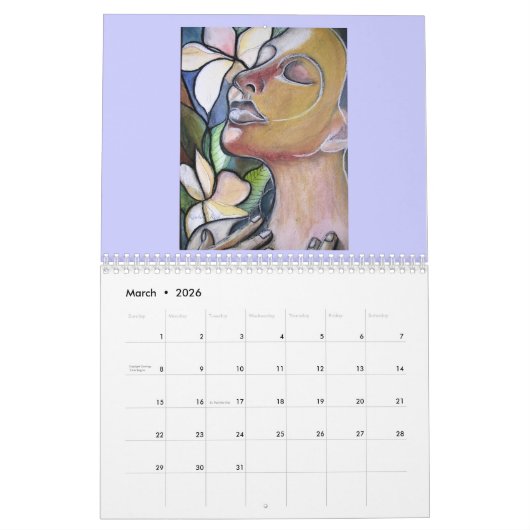 Fine Art Agenda Kalender (Mar 2026)