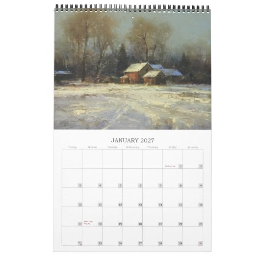 Fine Art Agenda Kalender (Jan 2027)