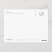 Fine Art Briefkaart - Afspeeltijd, kleurenpotlood (Achterkant)