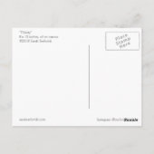 Fine Art Briefkaart van Sarah Sedwick "Thirsty" (Achterkant)