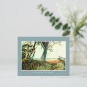 Fine Art Briefkaart - Wells Beach, Norfolk (Staand voorkant)