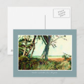 Fine Art Briefkaart - Wells Beach, Norfolk (Voorkant / Achterkant)