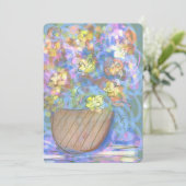 Fine Art Bright FloRAL dopamine decor Eigentijds (Staand voorkant)