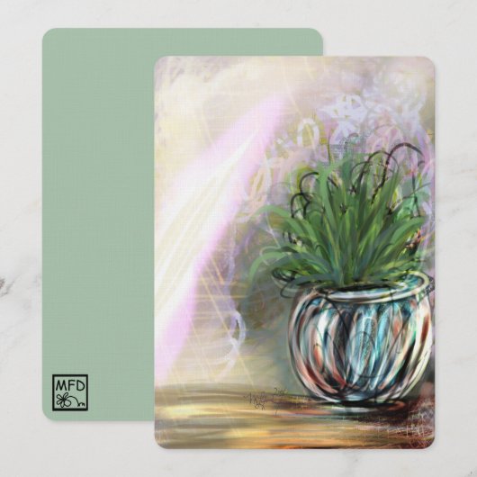 Fine Art Bright FloRAL dopamine decor Eigentijds (Voorkant / Achterkant)