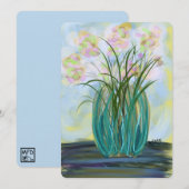 Fine Art Bright FloRAL dopamine decor Eigentijds (Voorkant / Achterkant)