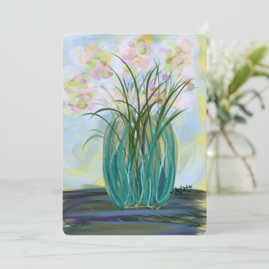 Fine Art Bright FloRAL dopamine decor Eigentijds (Staand voorkant)