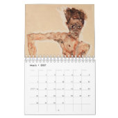 FINE ART CALENDAR : EGON SCHIELE : TEKENINGEN KALENDER (Mar 2027)