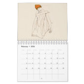 FINE ART CALENDAR : EGON SCHIELE : TEKENINGEN KALENDER (Feb 2026)