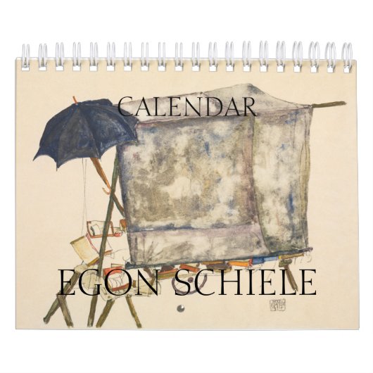 FINE ART CALENDAR : EGON SCHIELE : TEKENINGEN KALENDER (Hoes)