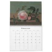 Fine Art Calendar Floral Paintings Kalender (Feb 2026)