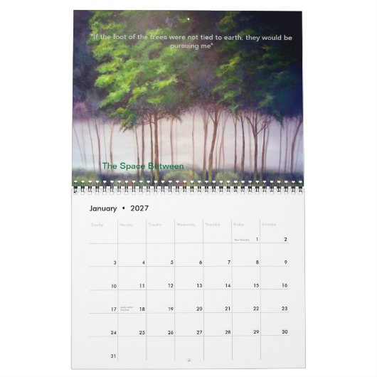 Fine Art Calender van Kiki Curry    2012 Kalender (Jan 2027)