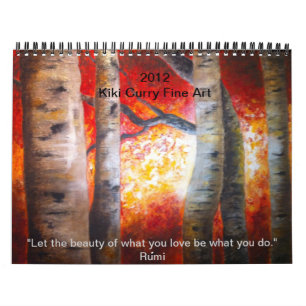 Fine Art Calender van Kiki Curry    2012 Kalender