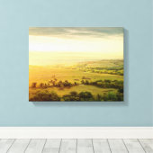 Fine Art Canvas Print - Kansas Flint Hills (Insitu (Houten vloer))