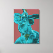 Fine Art Canvas Vrouw in beweging (Voorkant)