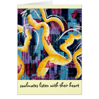 Fine Art Card "soulmates" - Augustine