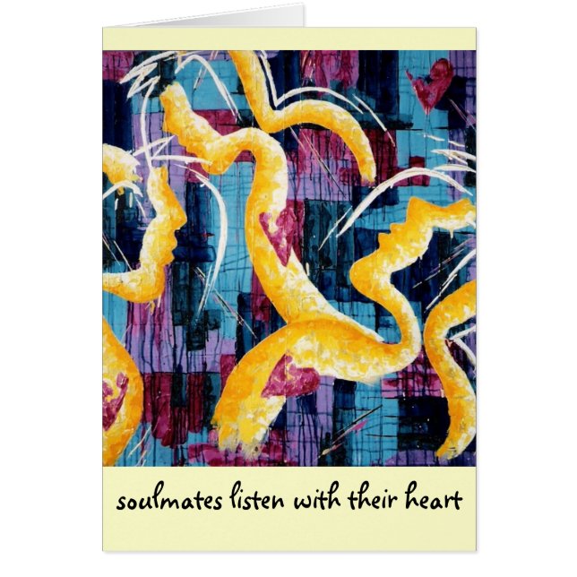 Fine Art Card "soulmates" - Augustine (Voorkant)