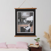 Fine Art Child Pistool Mantel | Hangend Wandkleed (Slaapkamer)