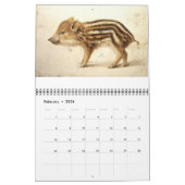 FINE ART COLLECTIE / Dierentekeningen 2016 Kalender (Feb 2026)