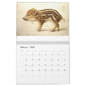 FINE ART COLLECTIE / Dierentekeningen 2017 Kalender (Feb 2026)