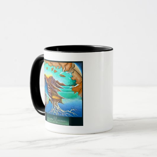 Fine Art Cup / Mok 'Cassiopeia' (Voorkant links)