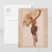 Fine Art ~ De danser c1906 Briefkaart (Voorkant / Achterkant)