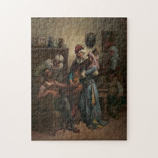 Fine Art Don Quixote Sancho Panza - Gustave Dore Legpuzzel (Verticaal)