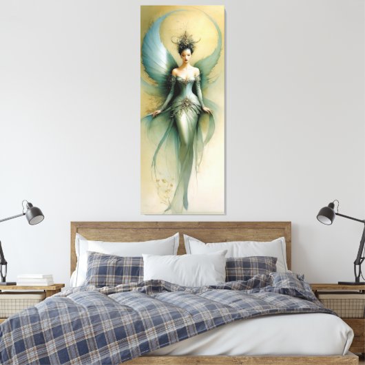 Fine Art Elegant design Canvas Afdruk (Insitu (Slaapkamer))