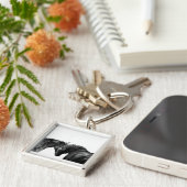 Fine Art Equine PhotographyPewter Sleutelhanger (Zijkant)