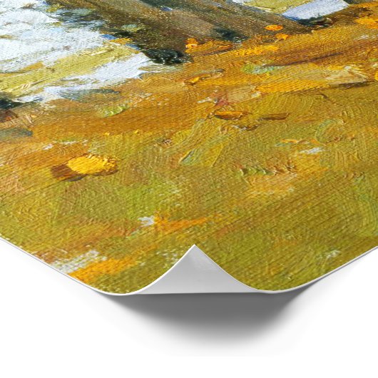 Fine Art Erhai Lake in Herfst Poster (Hoek)