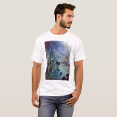 Fine Art Fairy Land Castle T-shirt (Voorkant volledig)