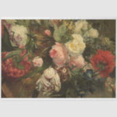 Fine Art Floral Decouapge Paper Tissuepapier (Voorkant)